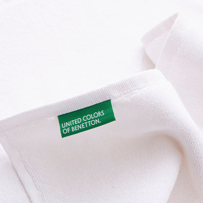 Alfombra De Baño 50x80cm 1000gsm 100% Algodon C/ Logo Bordado Blanco Core Benetton_5