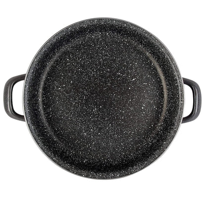 Magefesa K2 Gransasso Tartera 28, Acero Esmaltado Vitrificado, En Gris, Inducción Y Lavavajillas_5