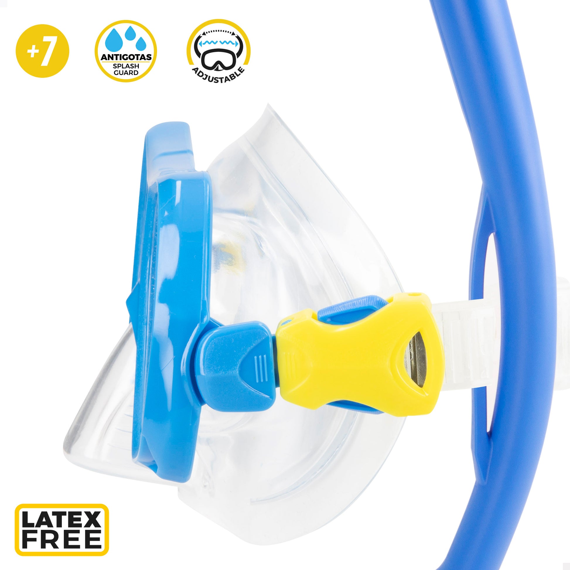Aqua Sport Set Gafas De Buceo Niños C/tubo Y Aletas T.32-37_2