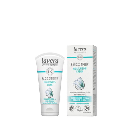 Creme hidratante de dia Basis Sensitiv, Lavera 50 m