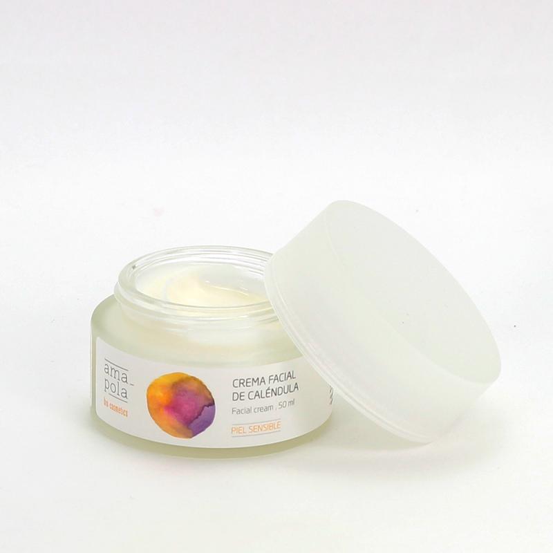 Creme Facial de Calêndula Amapola Biocosmetics 50 ml