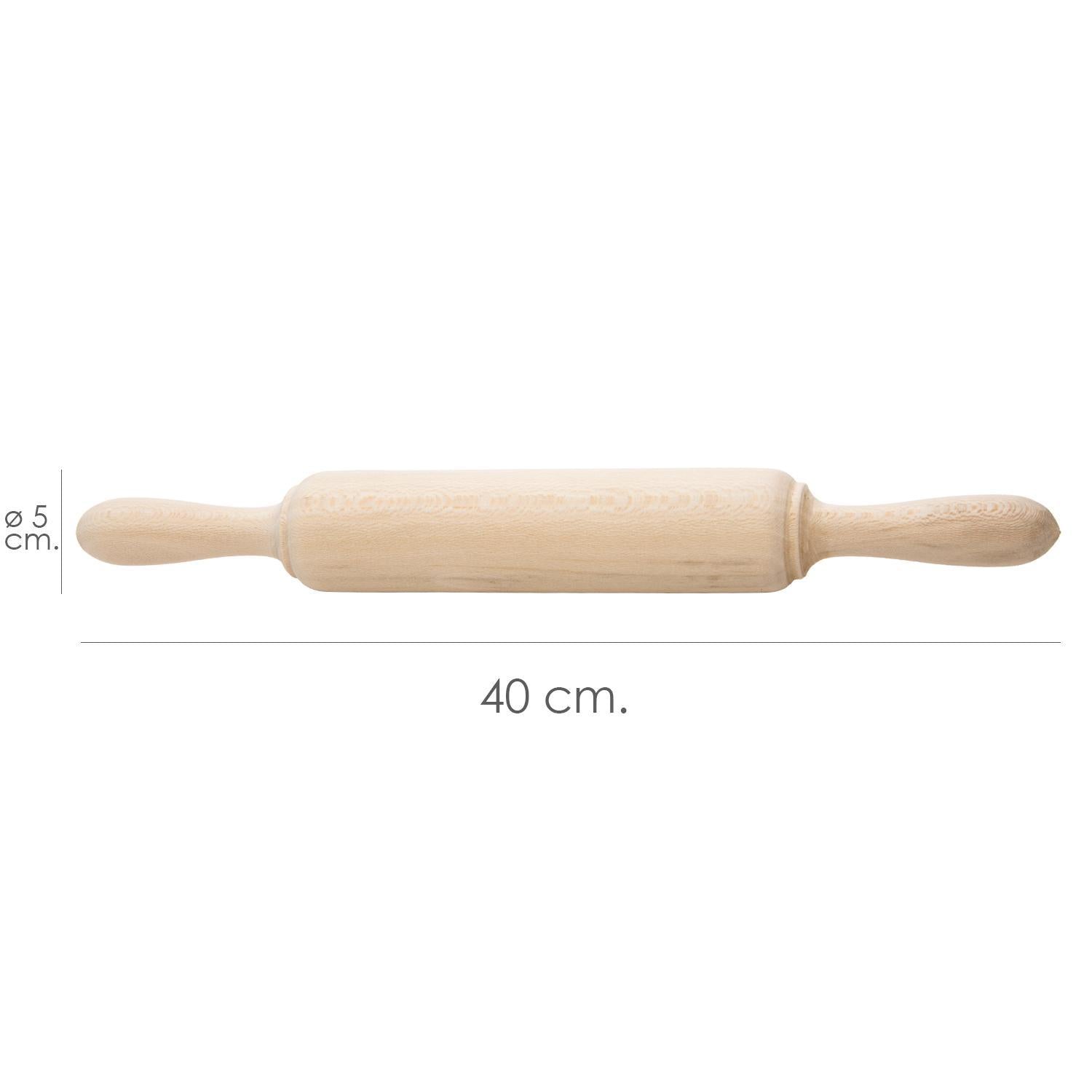 Rodillo Amasar Madera Oryx 40 Cm._1