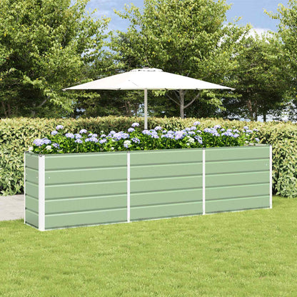 Jardinera Verde Pastel 290 X 50 X 75 Cm Acero Galvanizado_1