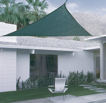 Toldo de vela permeável Sunnet kit triangular 3x3x3m