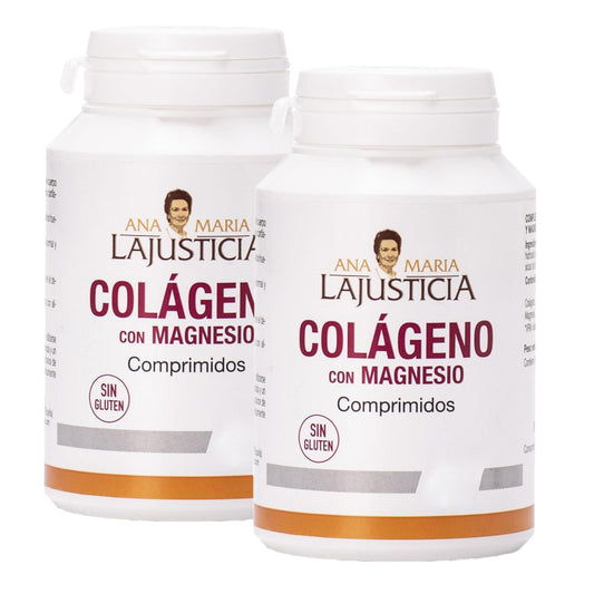 Embalagem x2 Colagénio com Magnésio Ana María La Justicia 180 comprimidos