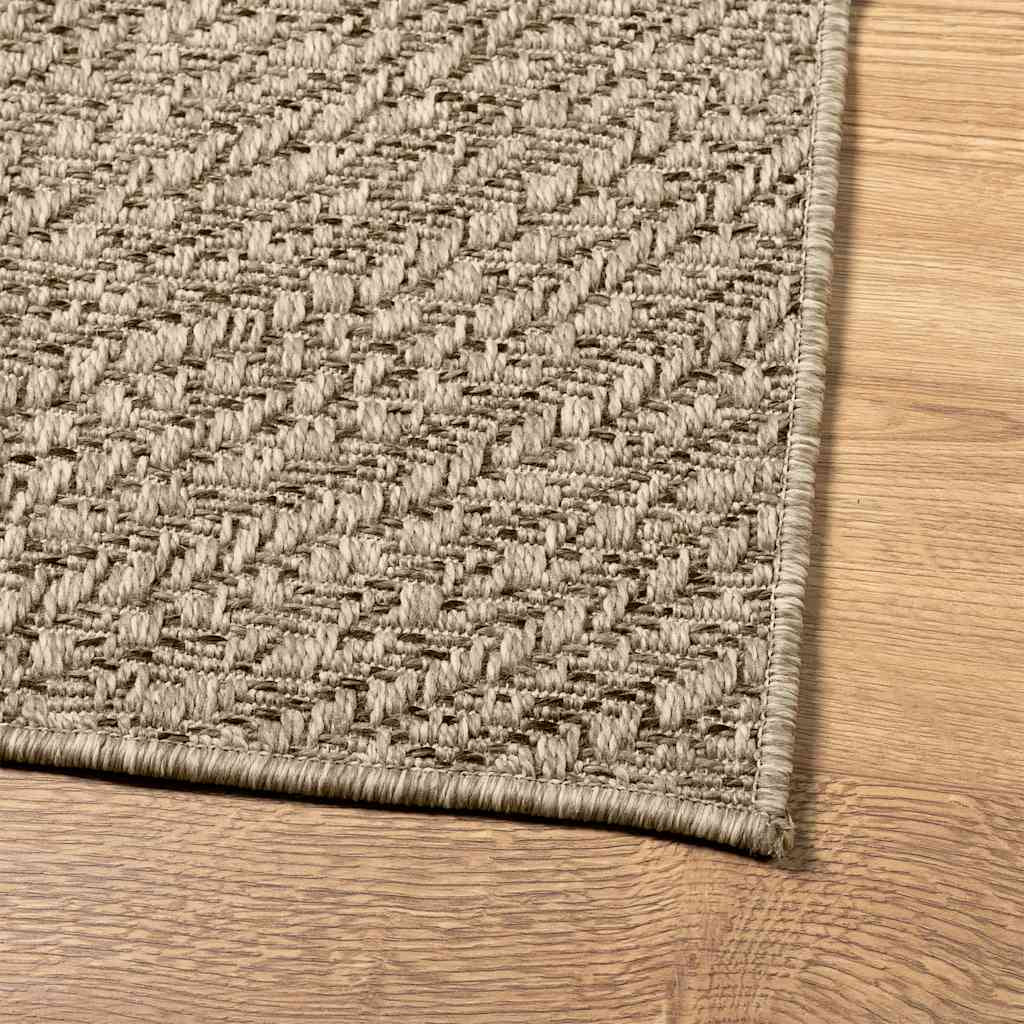 Vidaxl Alfombra Zizur Apariencia Yute Interior Exterior Beige 60x110cm_4