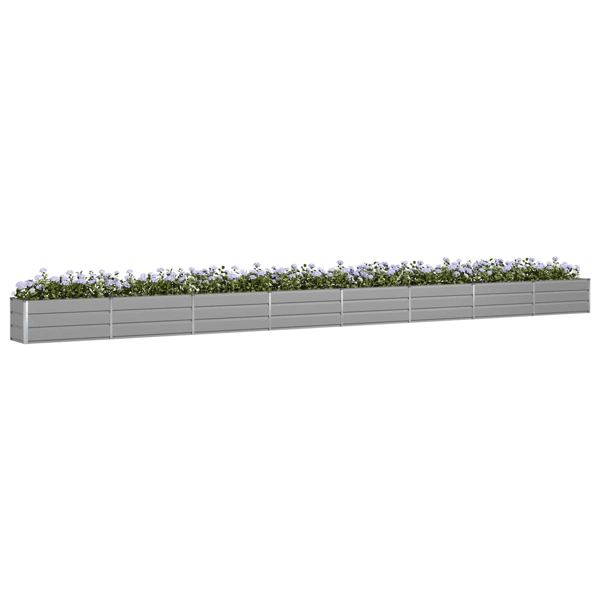 Jardinera Gris Claro 770 X 50 X 45 Cm Acero Galvanizado_2