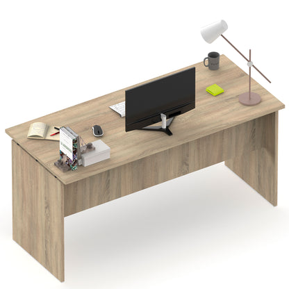 Escritorio, Mesa De Ordenador Oficina, Estudio 76 X 155 X 68 Cm, Despacho, Habitación, Desk, Briebe, Zenith, Madera_2