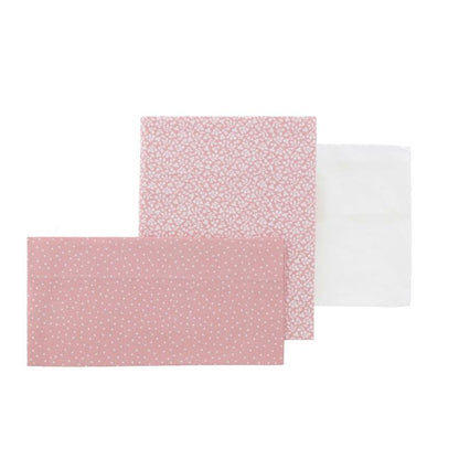 Lençol de berço Forest Cambrass Forest Pink Mini de 3 peças
