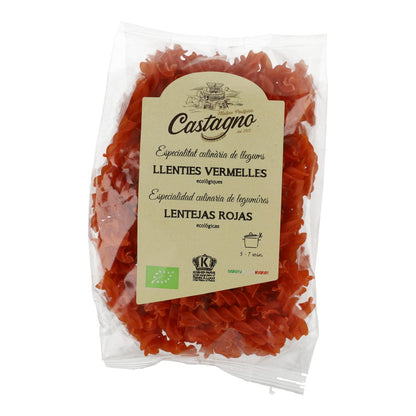 Espirais de Lentilha Vermelha 100% ECO Castagno 250 g