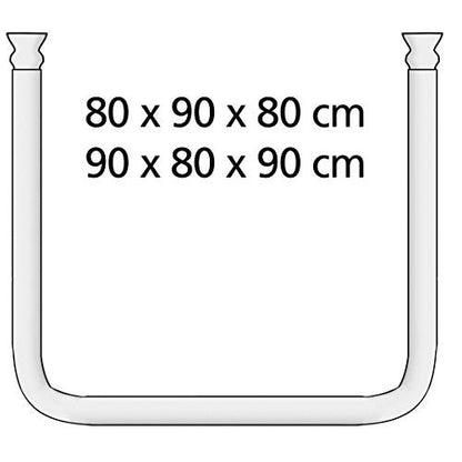 Conjunto de barra de duche de canto