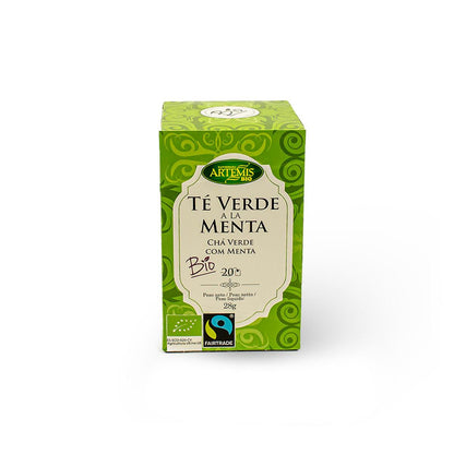 Chá Verde de Hortelã Biológico Artemisbio 20 Filtros