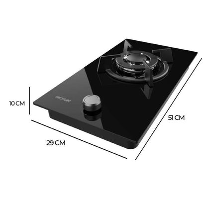 Cecotec Placa De Gas Bolero Squad G 1200s Glass Black_3
