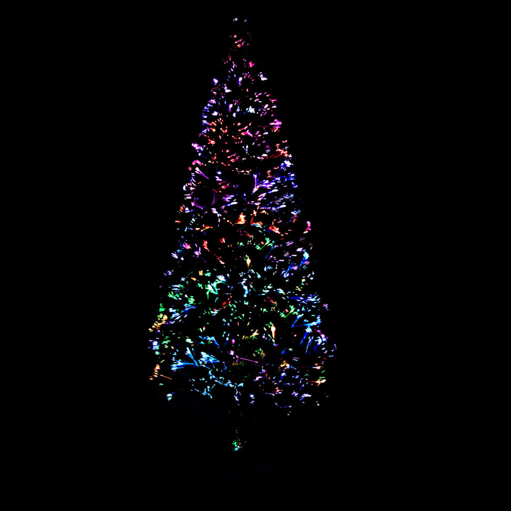 Vidaxl Árbol De Navidad Artificial Y Soporte Fibra Óptica Verde 150 Cm_3