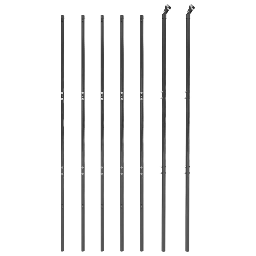Cerca De Alambre De Acero Galvanizado Gris Antracita 1,6x10 M / Vetonek_3