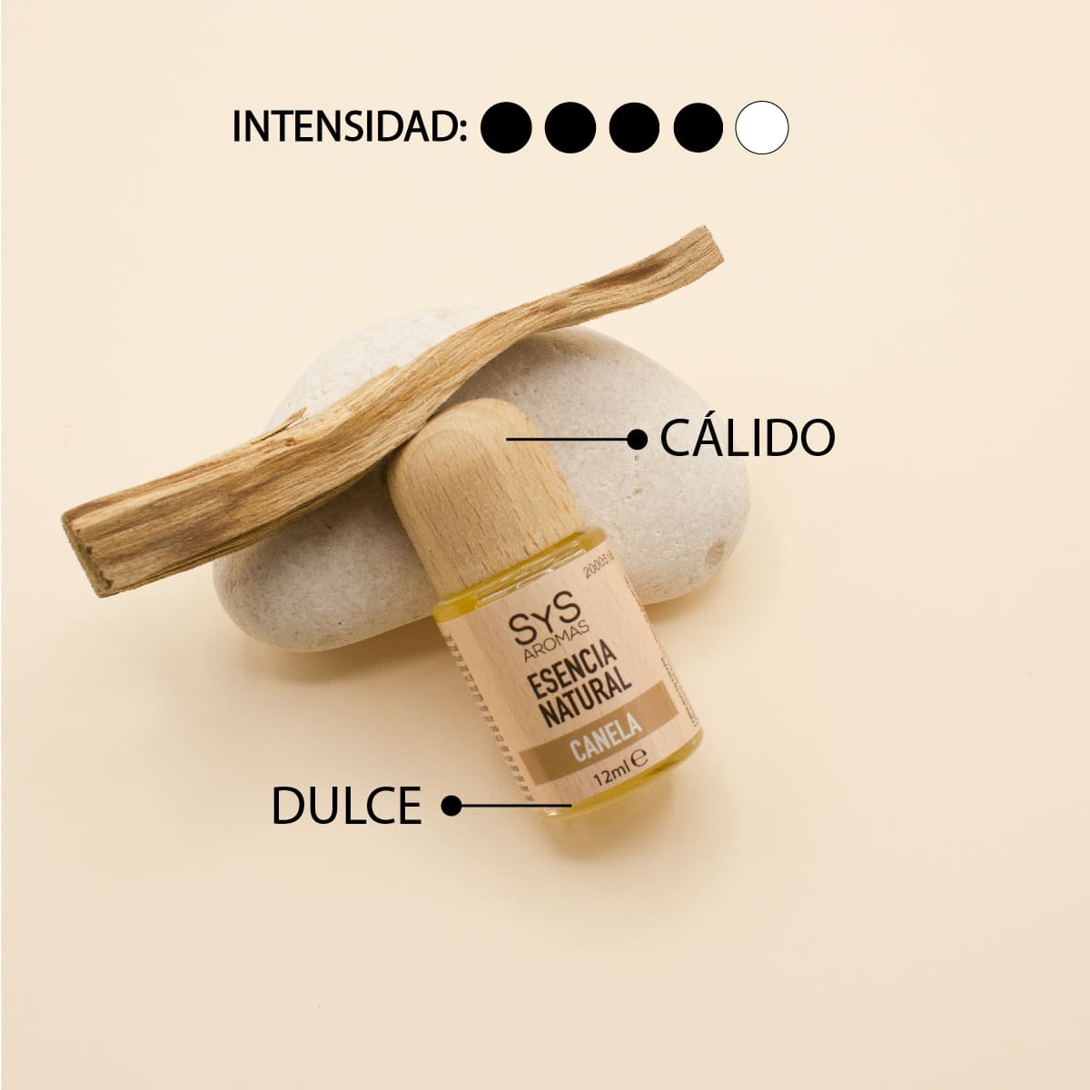 Esencia Natural Canela SYS Aromas 12 ml | Aroma Especiado y Oriental | Para Quemadores y Humidificadores_2