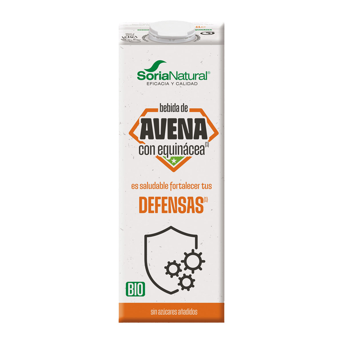 Bebida de aveia biológica com equinácea, Soria Natural, 1 L