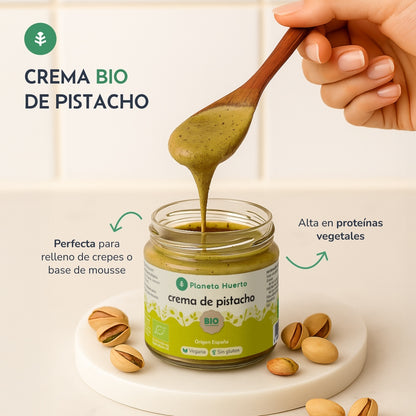 Pack de 2 Cremes de Pistácio 100% Biológicos da Planeta Huerto, 100 g