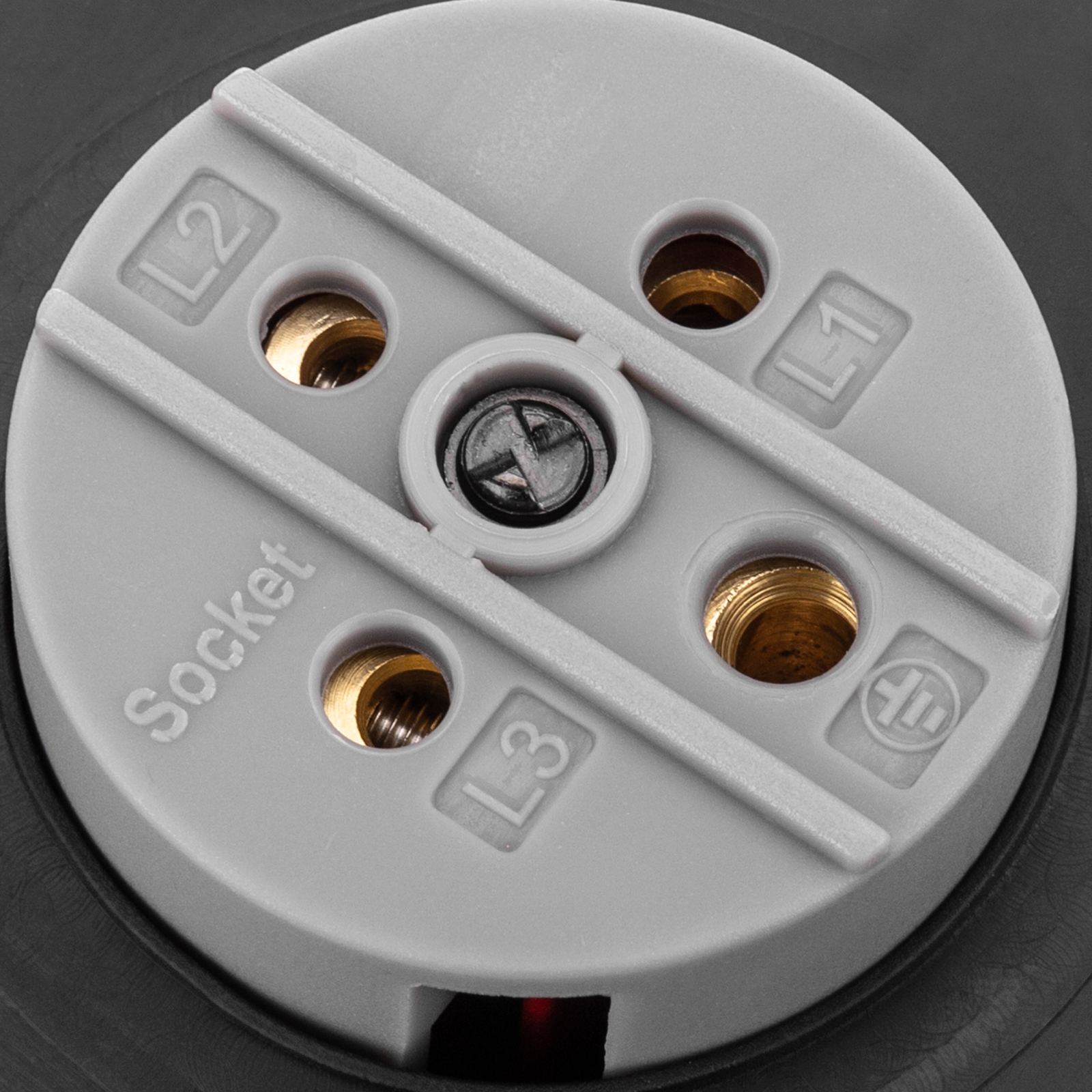 Base De Enchufe Industrial Cetac Hembra 3p+t 16a 380v Ip44 Para Empotrar_4