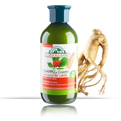 Champô Fortalecedor Corpore Sano Ginseng e Ginkgo 300 ml