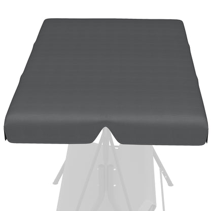 Outsunny Toldo De Repuesto Para Columpio De 3 Plazas 156x117x15 Cm Gris_5