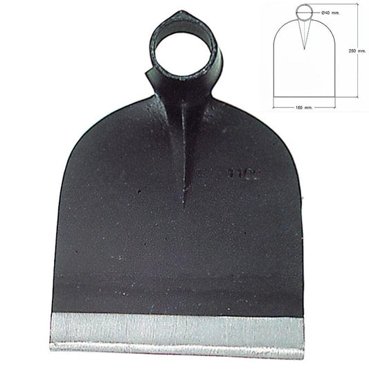 Azada Forjada Sin Mango 192/1000 Gramos_0