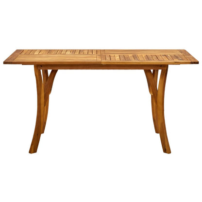 Juego De Comedor Para Jardín De 5 Piezas Negro / Vetonek_2