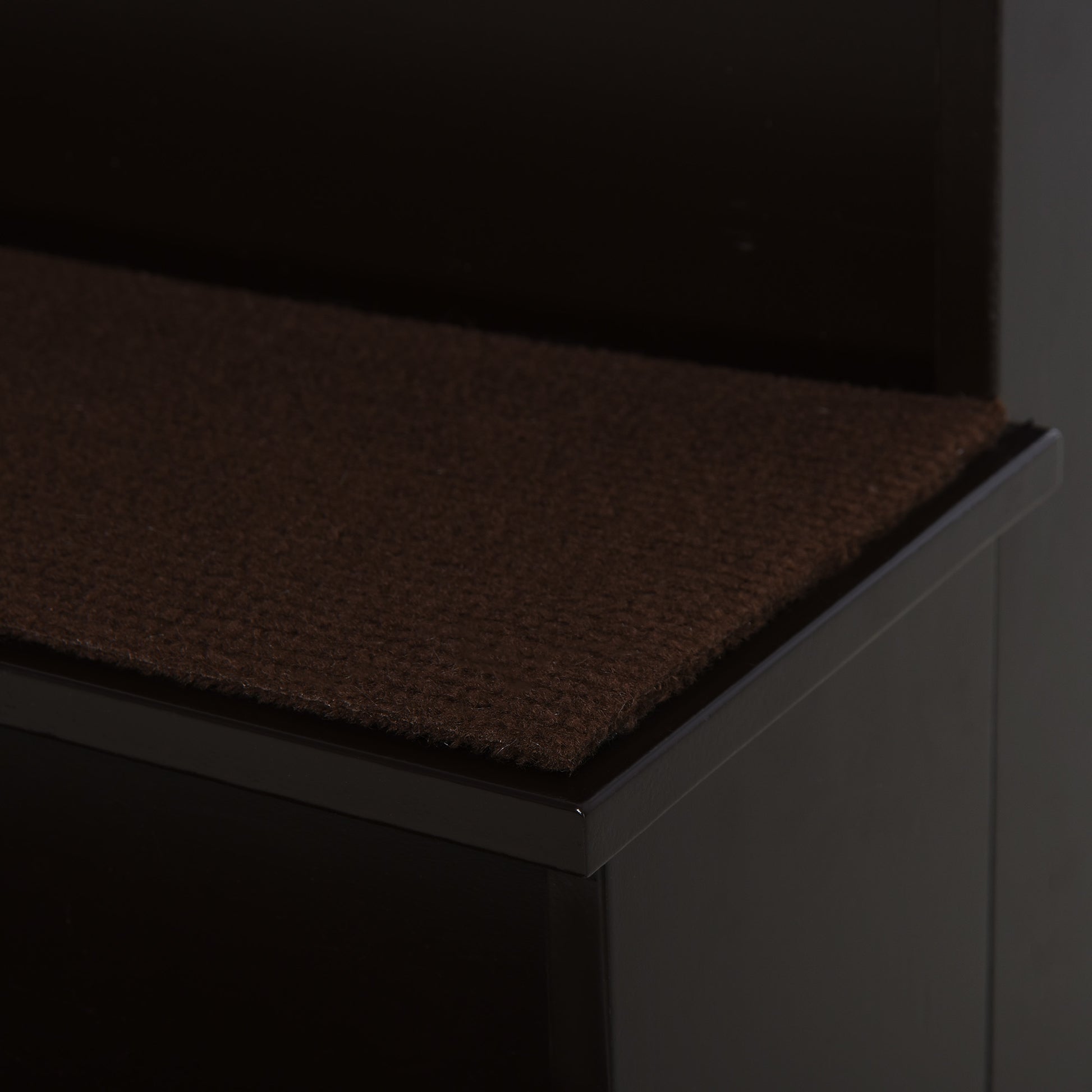 Pawhut Escalera Para Perros De 4 Peldaños Con Acolchados 40x59x54,2 Cm Marrón_4