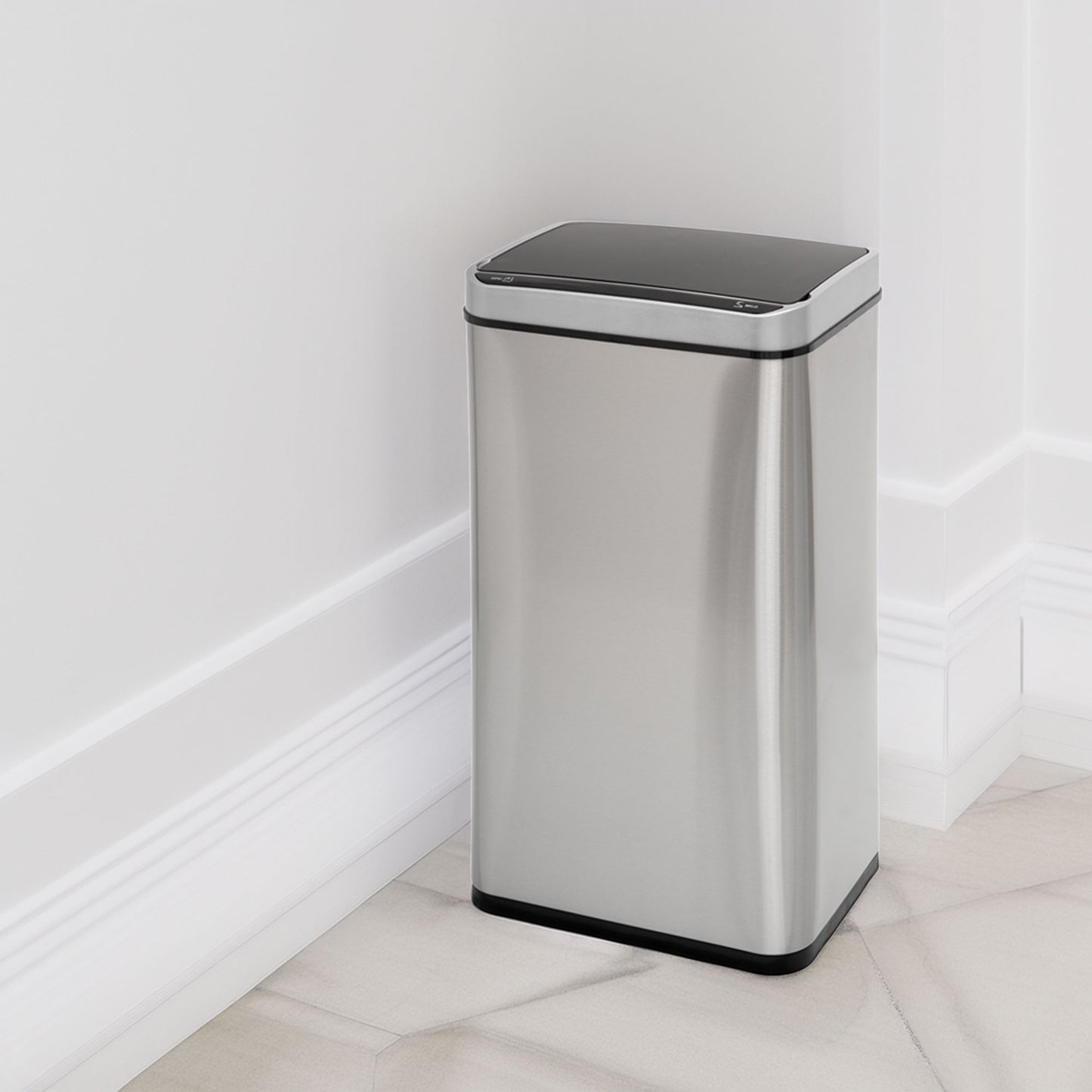 Wellhome Papelera Rectangular Con Sensor 40l_3