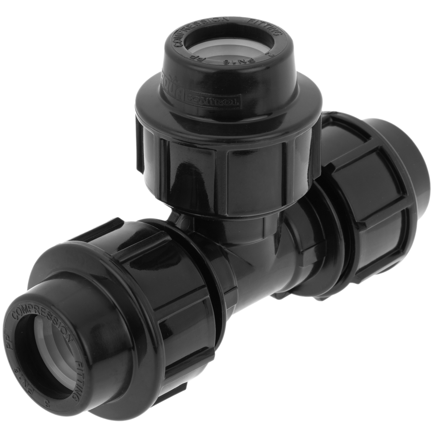 Conexión T De Polietileno 32 Mm X 1“ Para Sistema De Riego_0
