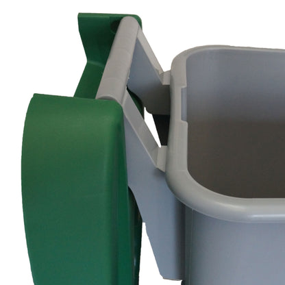 Pack Contenedor Reciclo 110 Litros Abierto En 3 Contenedores De Colores. Capacidad Total 330  Litros.