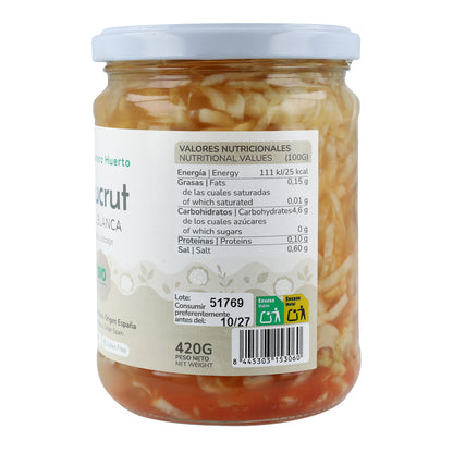 Chucrute de couve branca ECO Planeta Huerto 420 g