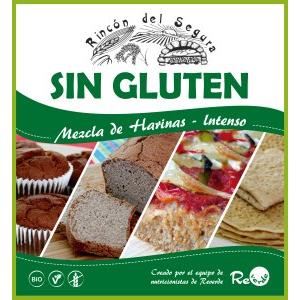 Mistura de farinha intensa sem glúten Rincón del Segura 1Kg