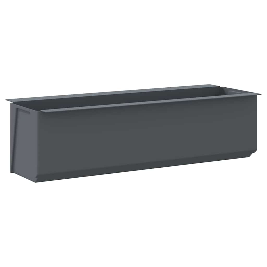 Jardineras Para Europalés 12 Uds Pp Gris 36x13,5x9,5 Cm_5