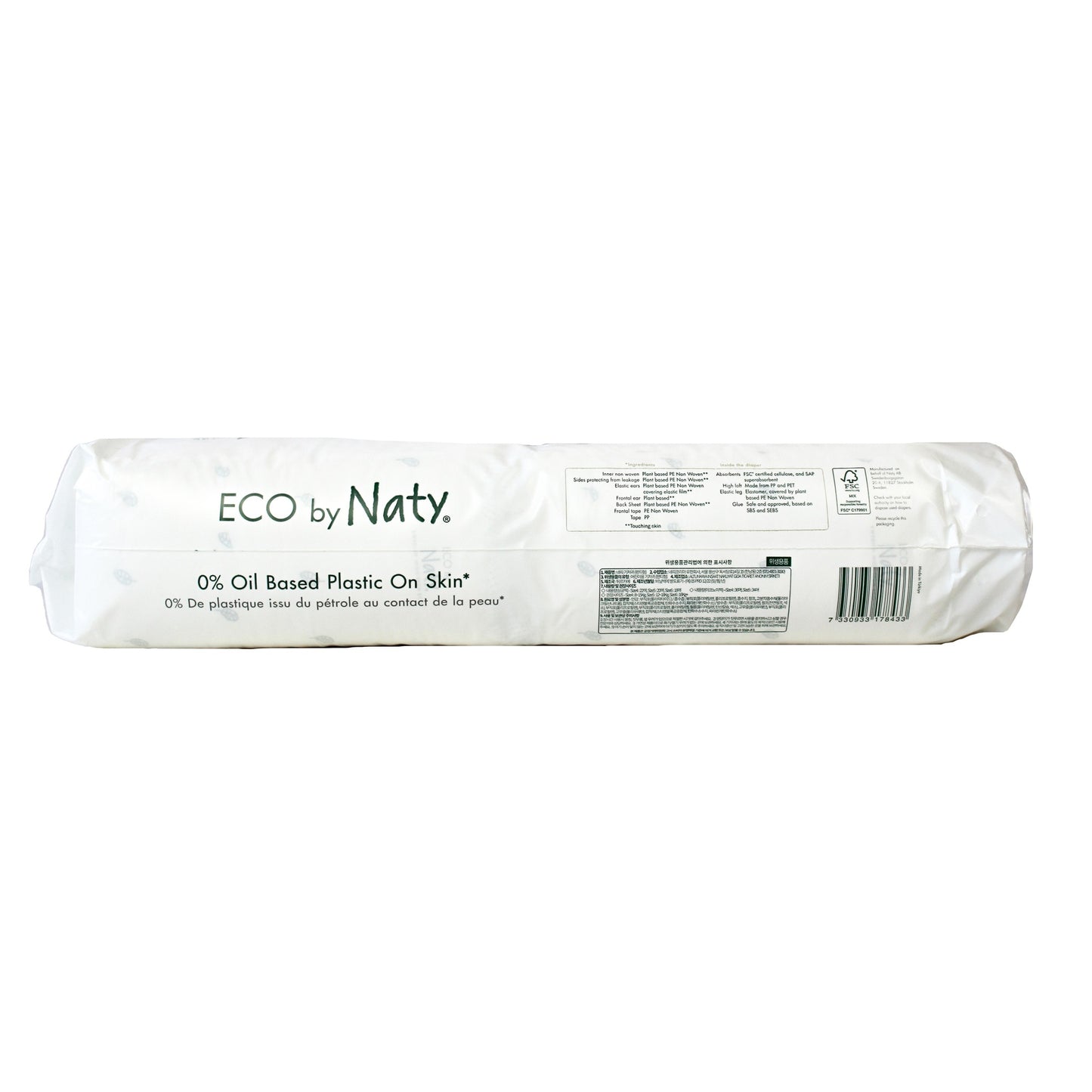 Fralda Naty T4 7-18 kg, 44 unidades