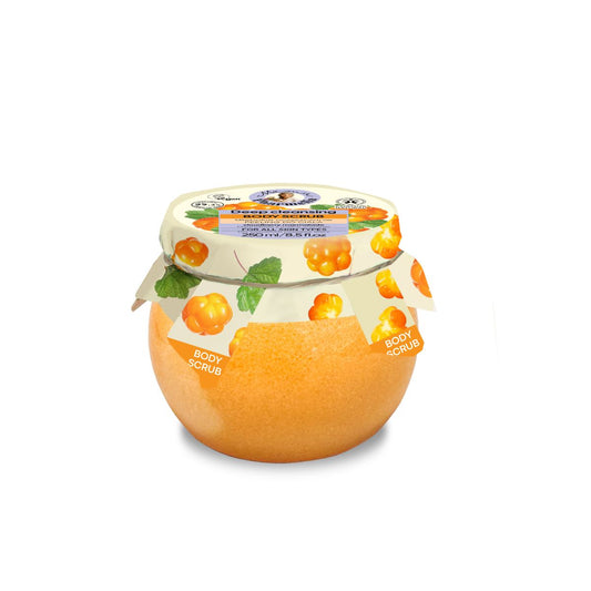 Exfoliante Corporal Detox Profunda con Mermelada de Mora de los Pantanos, Mama Pharmelia, 250ml