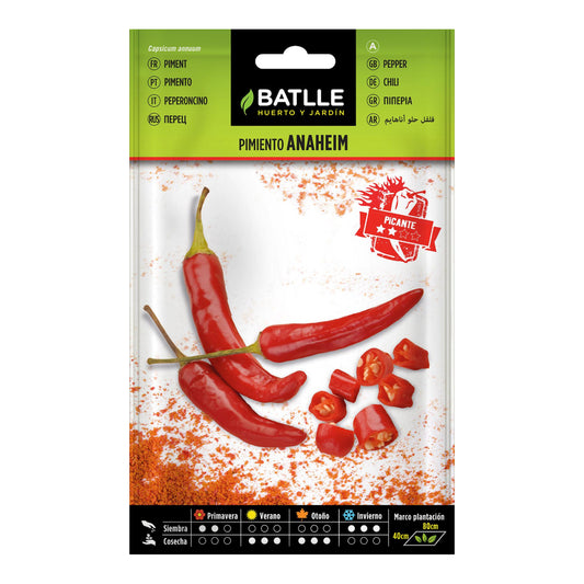 Sementes de pimento Anaheim Batlle