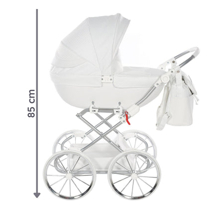 Carro De Muñecas Dolce Classic_white-silver_3