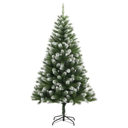 Vidaxl Árbol De Navidad Artificial Con Bisagras 150 Led Y Bolas 150 Cm_4