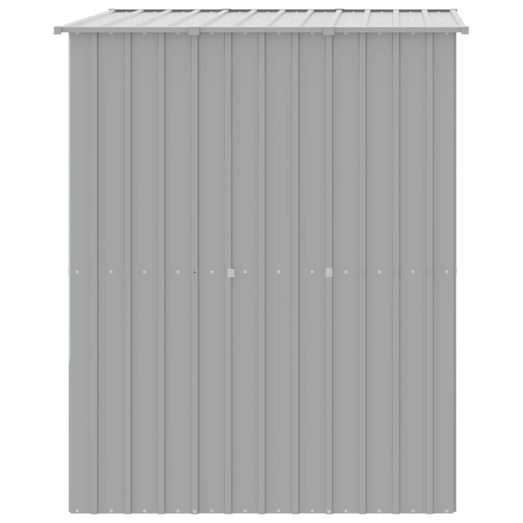 Caseta Perros Tejado Acero Galvanizado Gris Claro 165x153x181cm_3