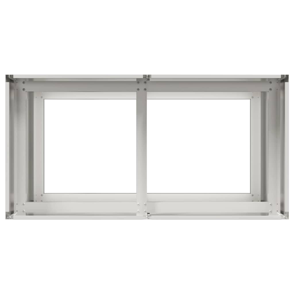 Jardinera 80x40x80 Cm Acero Inoxidable_4