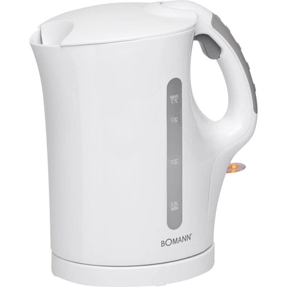 Hervidor Agua Eléctrico, 1,7 L, Resistencia Acero Inox., Inalámbrico, Apagado Automático Bomann Wk 5011 Cb, 2200w_0