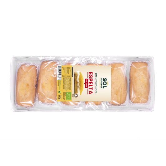 Muffins de espelta com iogurte Sol Natural 210 g
