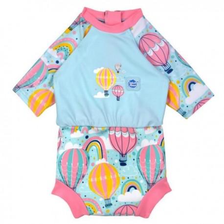Fralda feliz Solar Suit Up &amp; Away Splash sobre