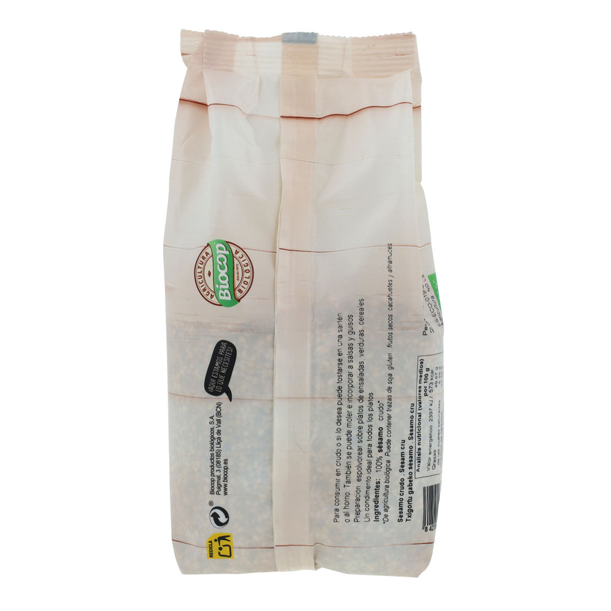 Semilas de Sésamo Crudo Bio Biocop 250 g