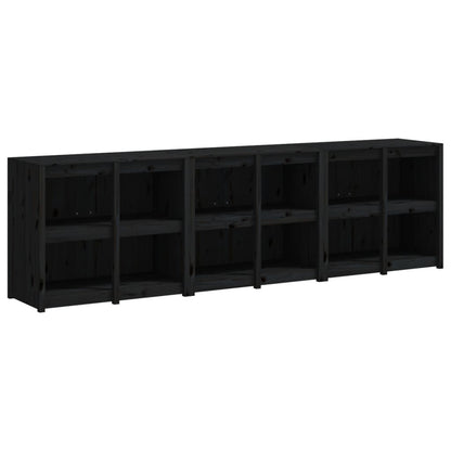 Muebles De Cocina De Exterior 3 Pzas Madera Maciza Pino Negro_1