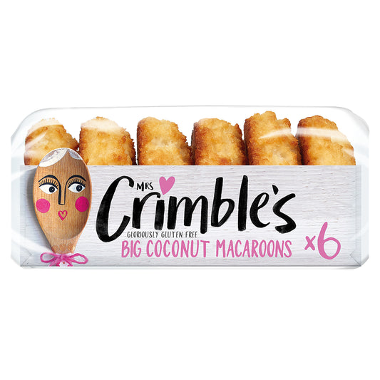 Biscoito de coco sem glúten Mrs Crimbles 180g