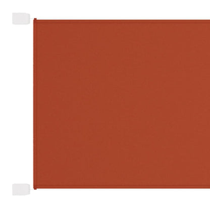 Vidaxl Toldo Vertical Terracota Tela Oxford 100x270 Cm_0