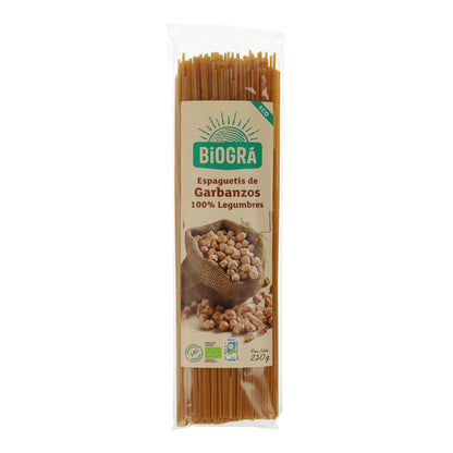 Esparguete de Grão de Bico Biológico Biográ 250 g