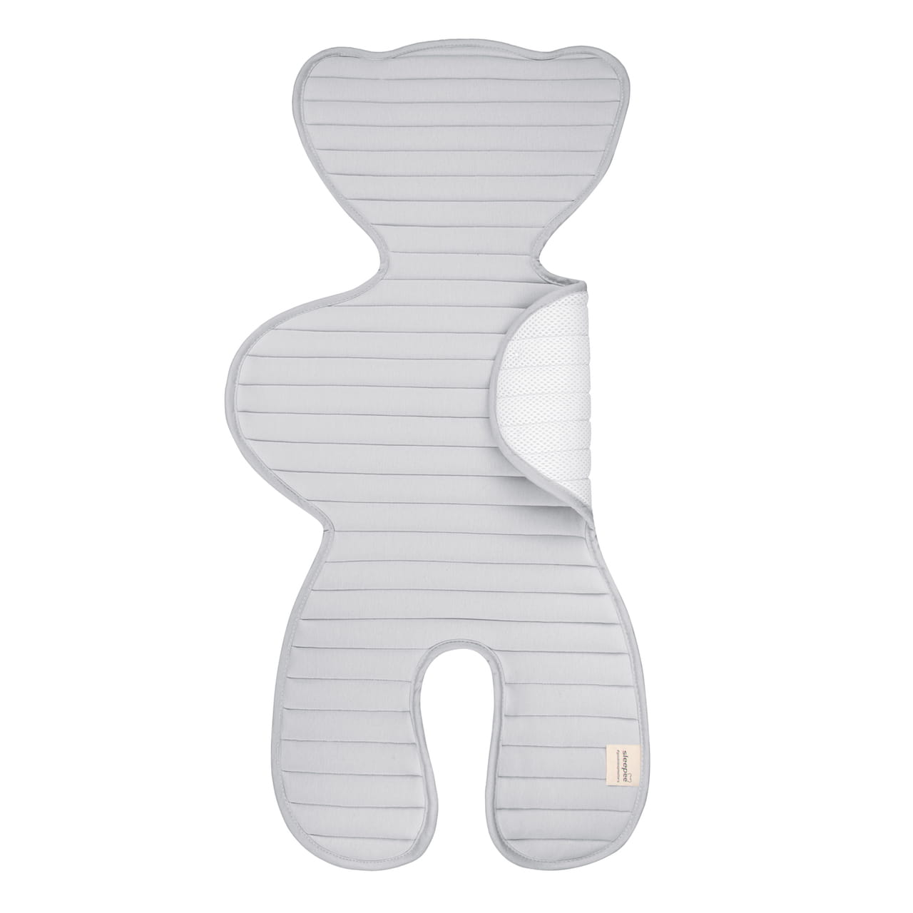Colchoneta Unviersal Transpirable Para Silla De Coche Grey_2